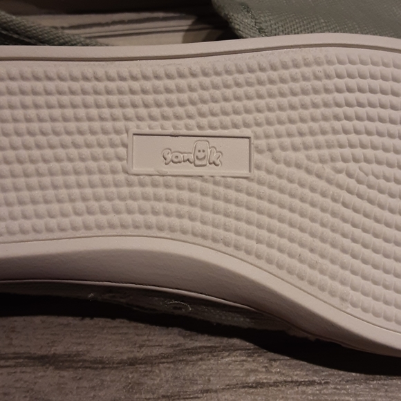 Sanuk Pair O Dice Hemp Women's Shoes, Light Green - Picture 7 of 7